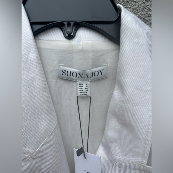 Shona Joy Bonita Fitted Jumpsuit In Ivory New with Tags! - Picture 10 of 13